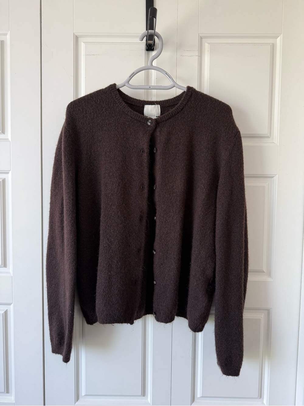 H&M Chocolate Brown Cardigan - Size S